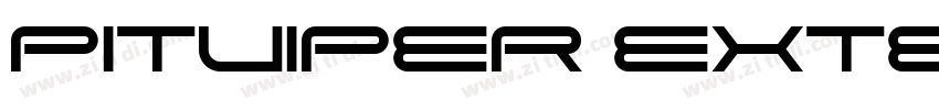 Pitviper Extended Re字体转换